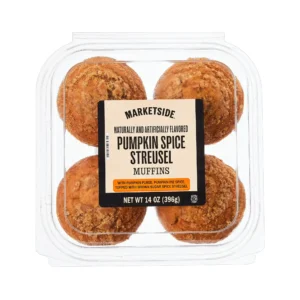 Marketside Pumpkin Spice Streusel Muffins 14 oz Tray 4 Count